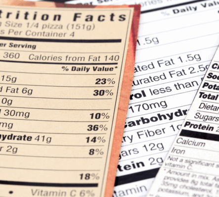 informatie over voeding